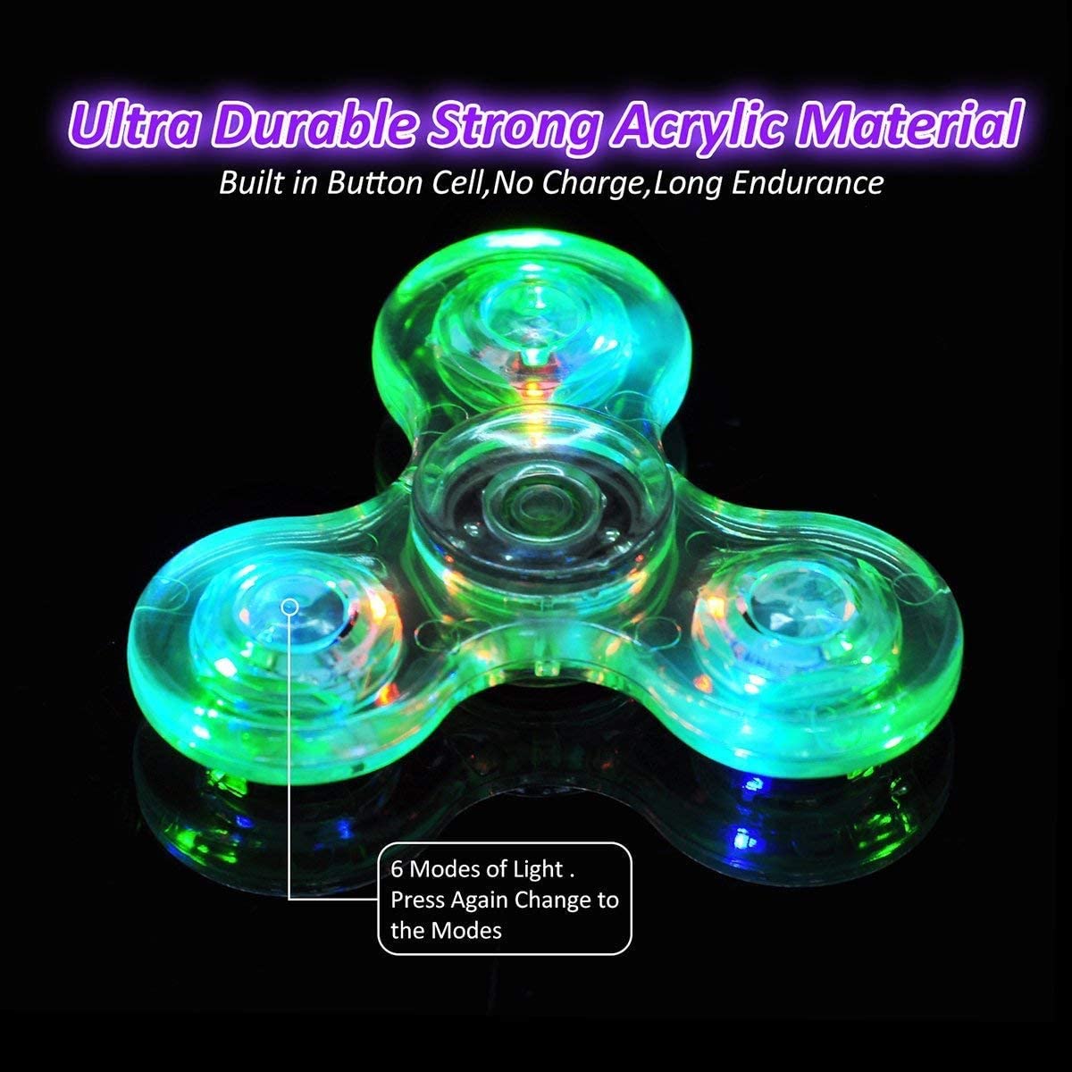 EMORIA™-LED Glow Fidget Spinner