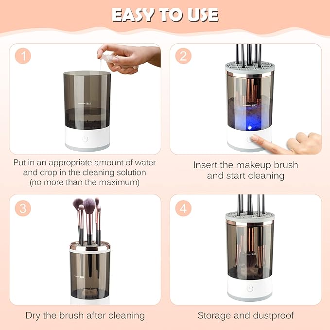 EMORIA™-Electric Makeup Brush Cleaner