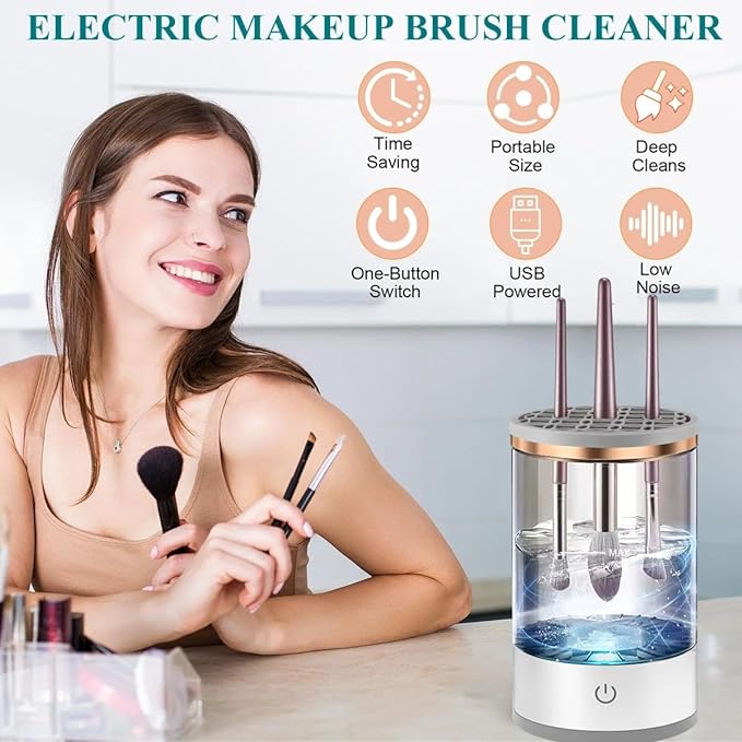 EMORIA™-Electric Makeup Brush Cleaner